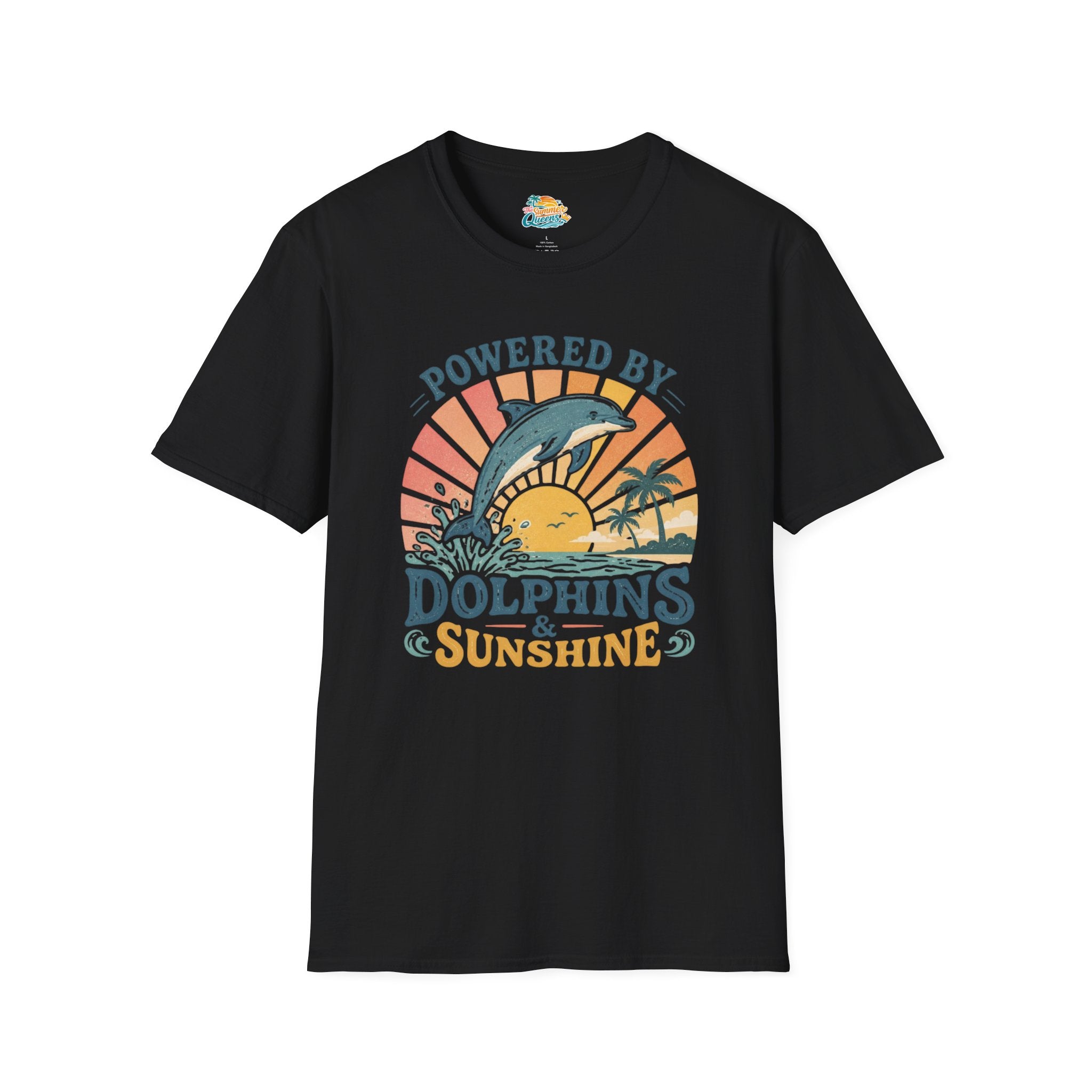 Powered By Dolphins & Sunshine T-Shirt