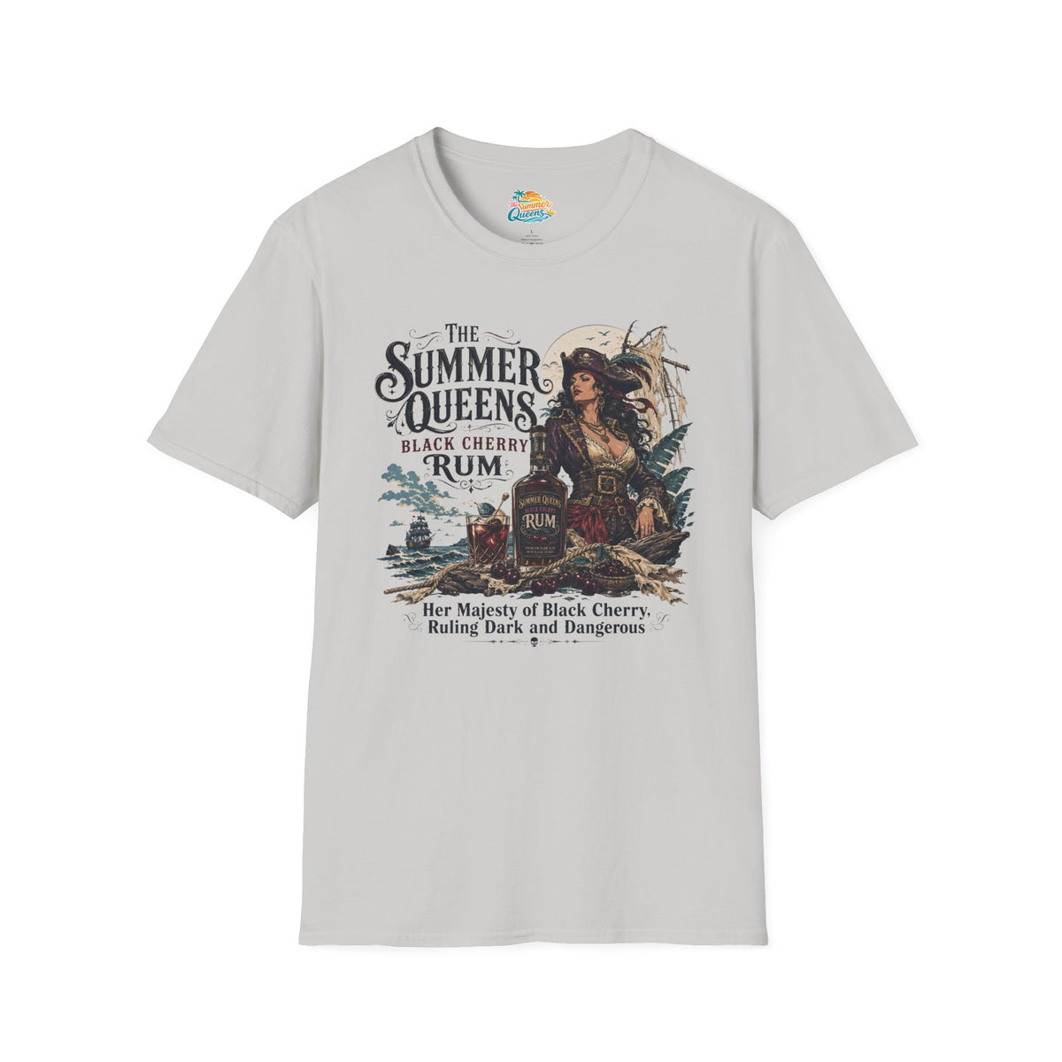 The Summer Queens Black Cherry Rum T-Shirt