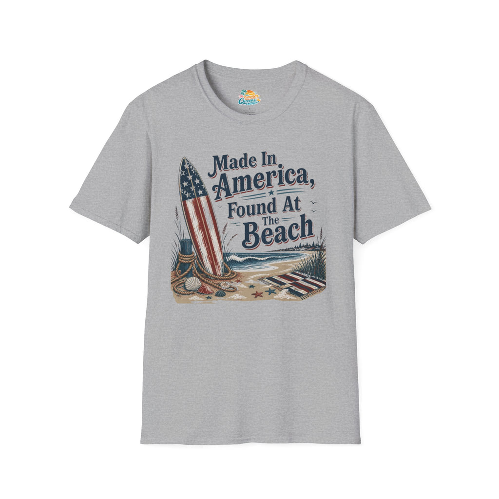 Made in America, Found at the Beach T‑Shirt