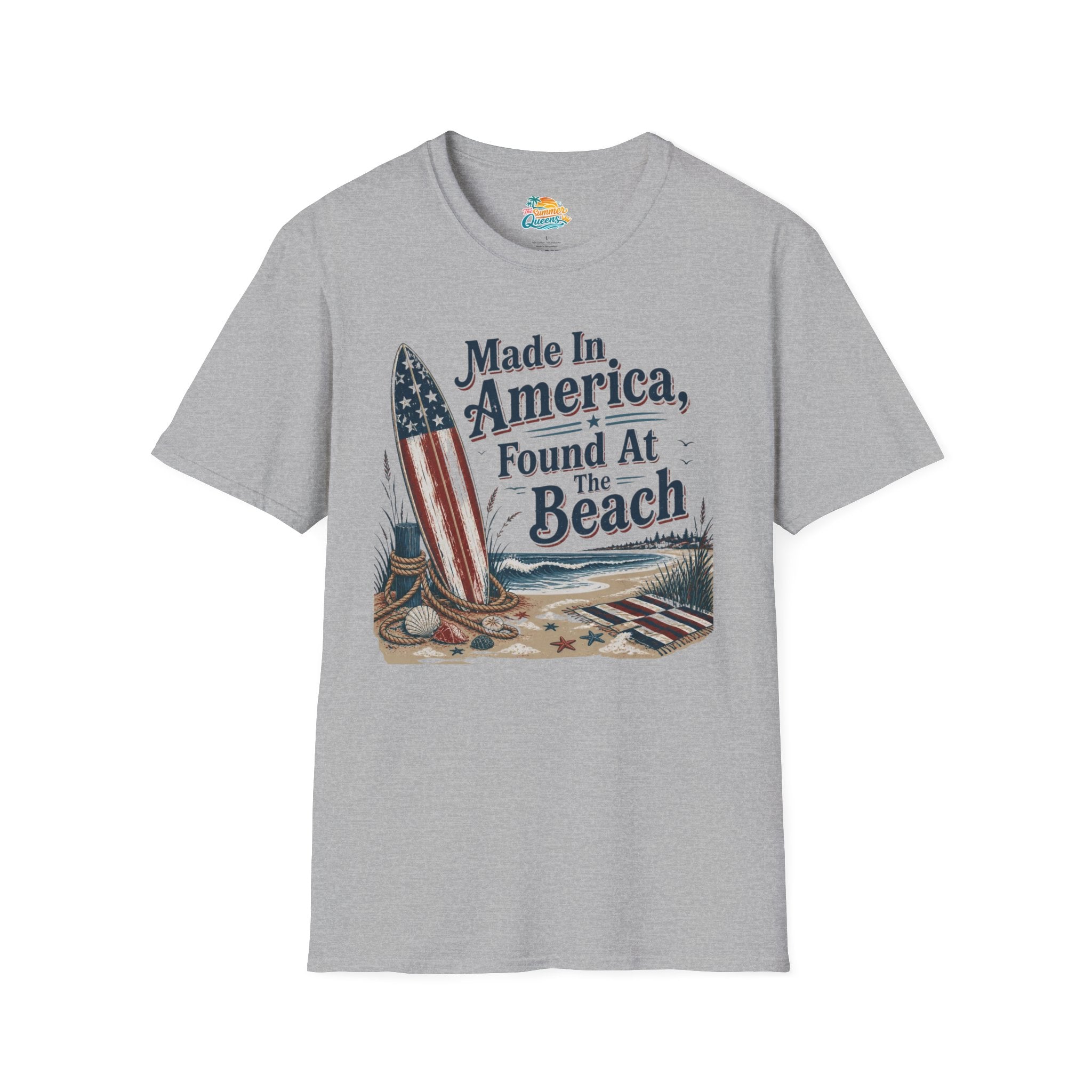 Made in America, Found at the Beach T‑Shirt