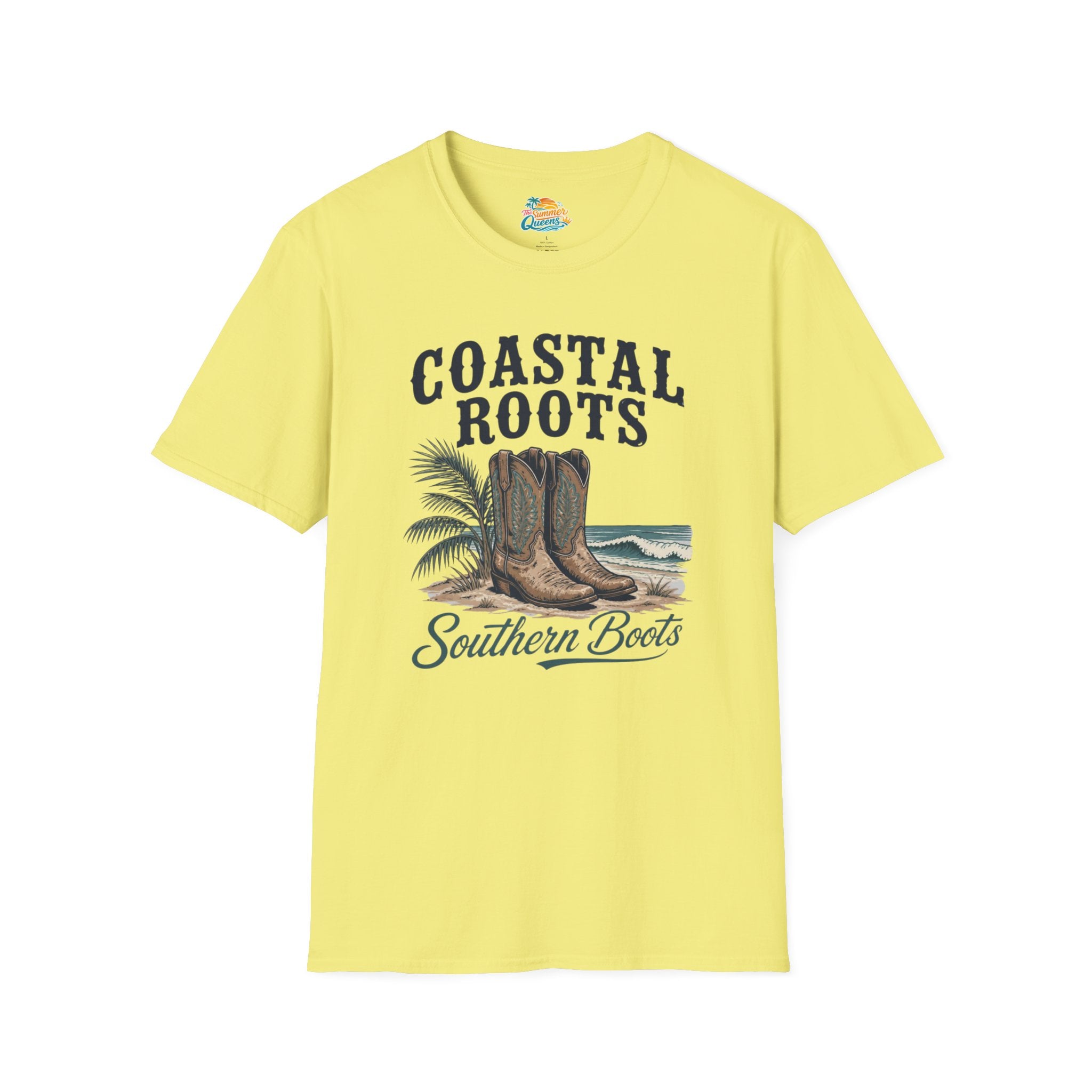 Coastal Roots Southern Boots T-Shirt