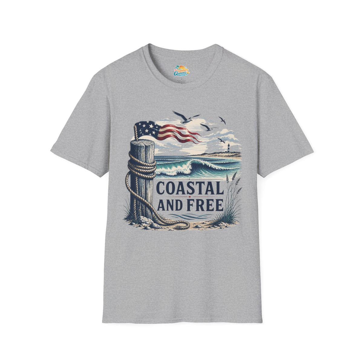Coastal and Free T-Shirt