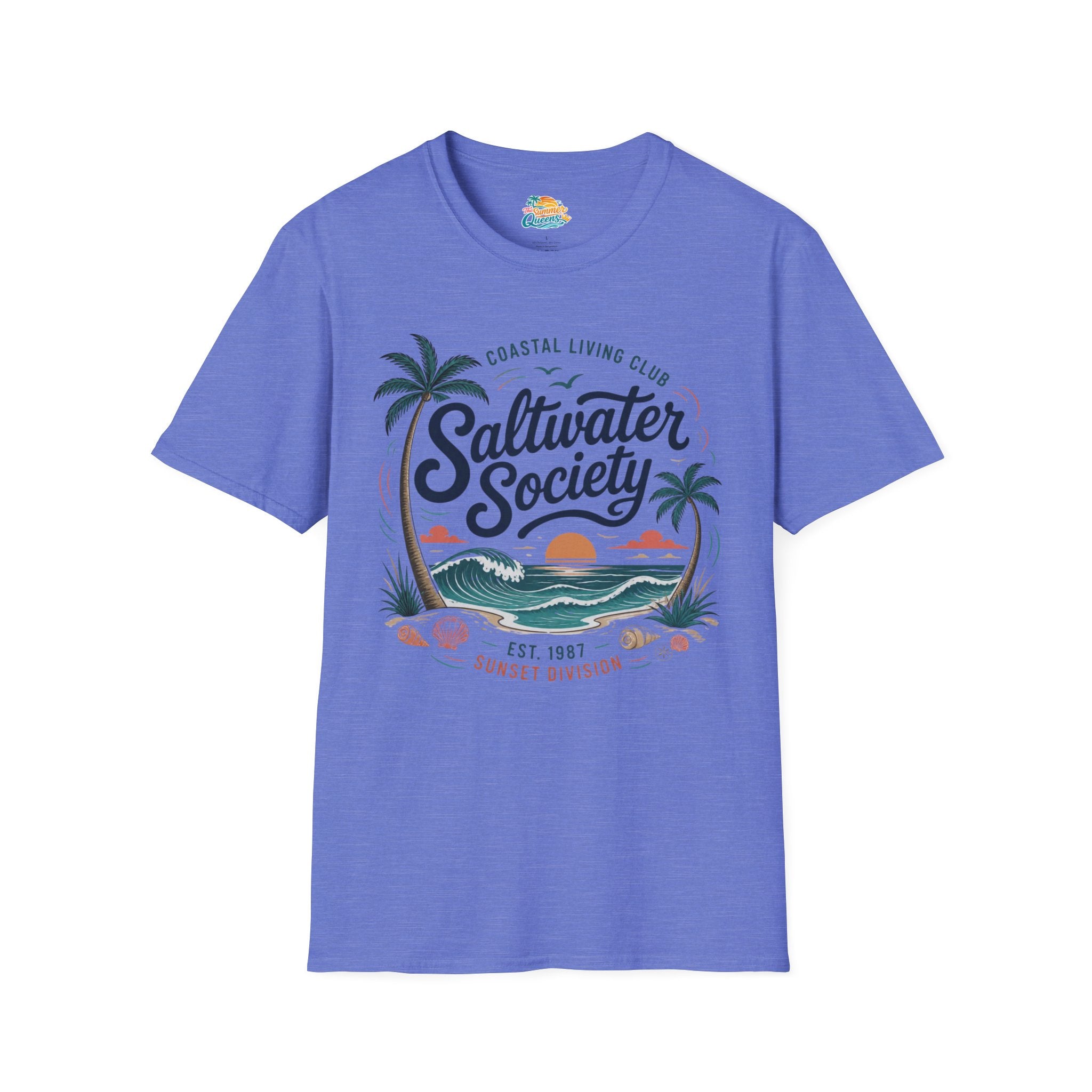 Saltwater Society Coastal Living T‑Shirt