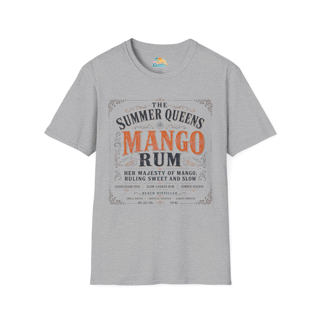 The Summer Queens Mango Rum Label T-Shirt
