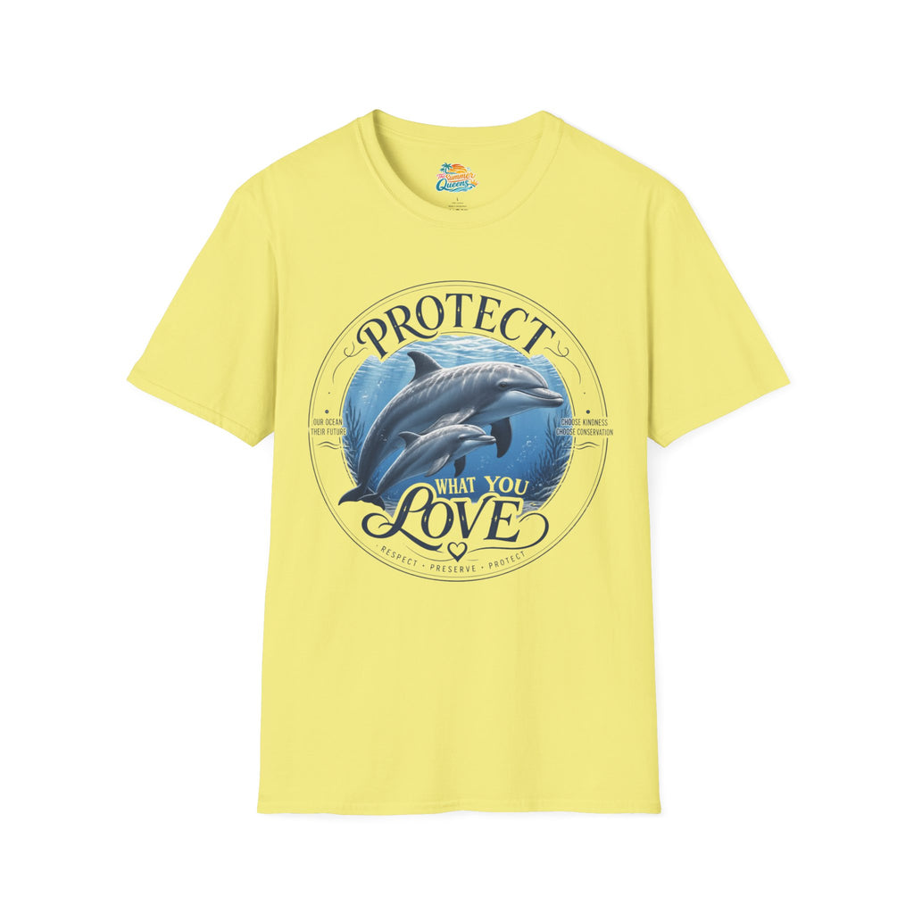 Protect What You Love Dolphin T-Shirt