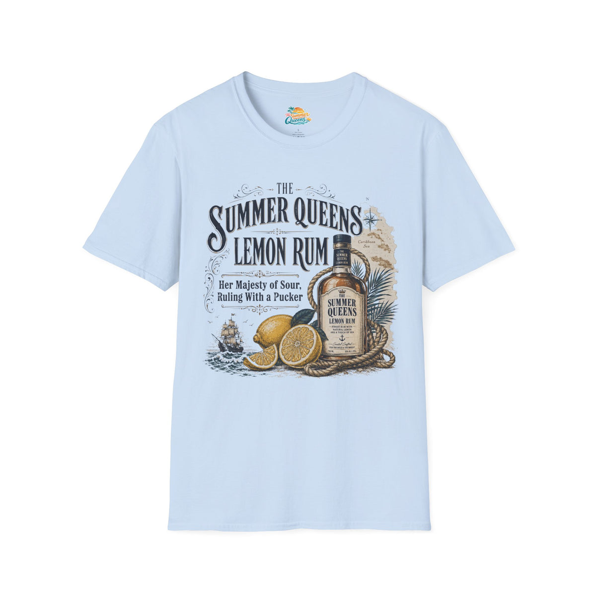 The Summer Queens Lemon Rum T-Shirt