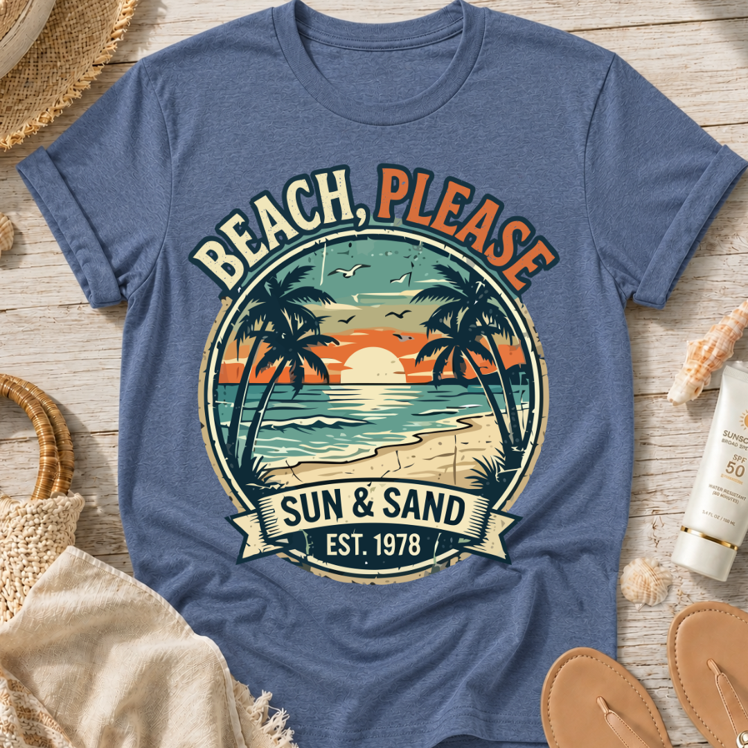 Beach, Please Sun T-Shirt