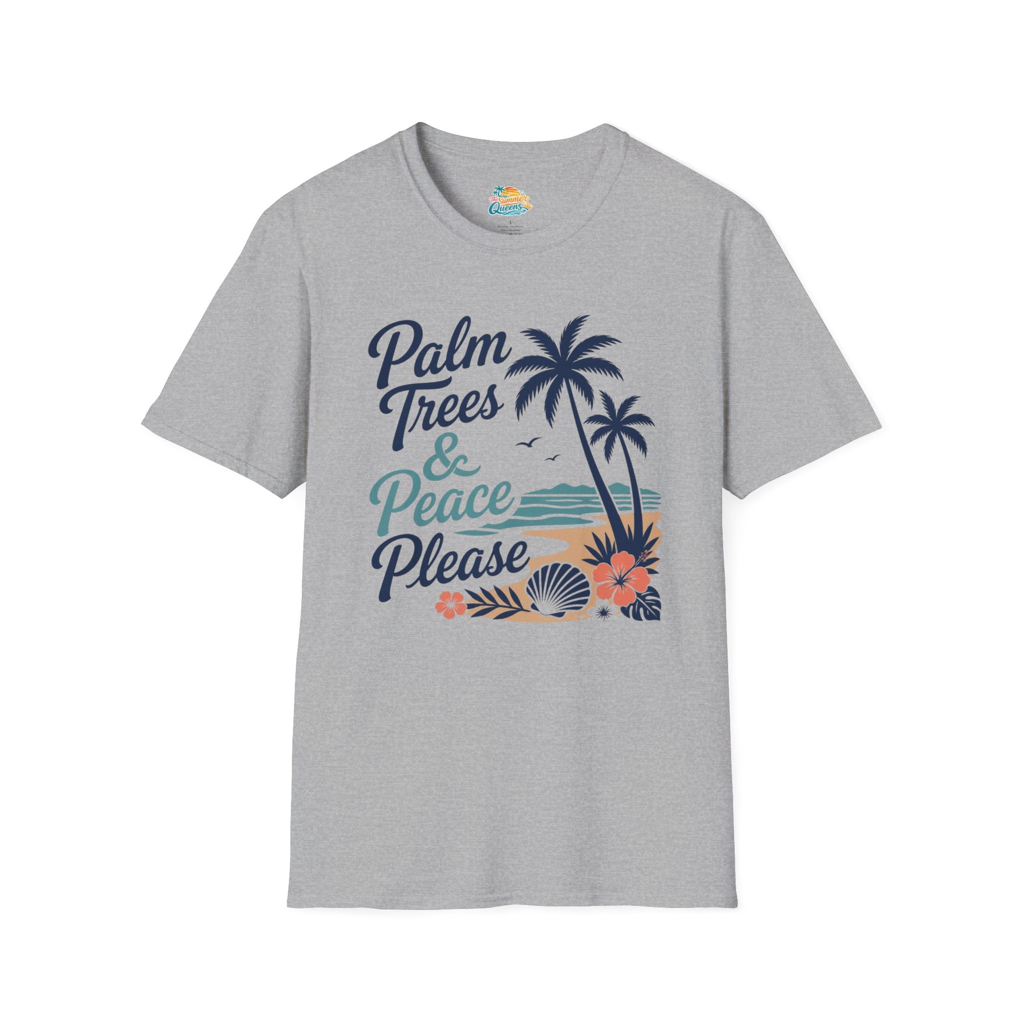 Palm Trees & Peace Please T-Shirt