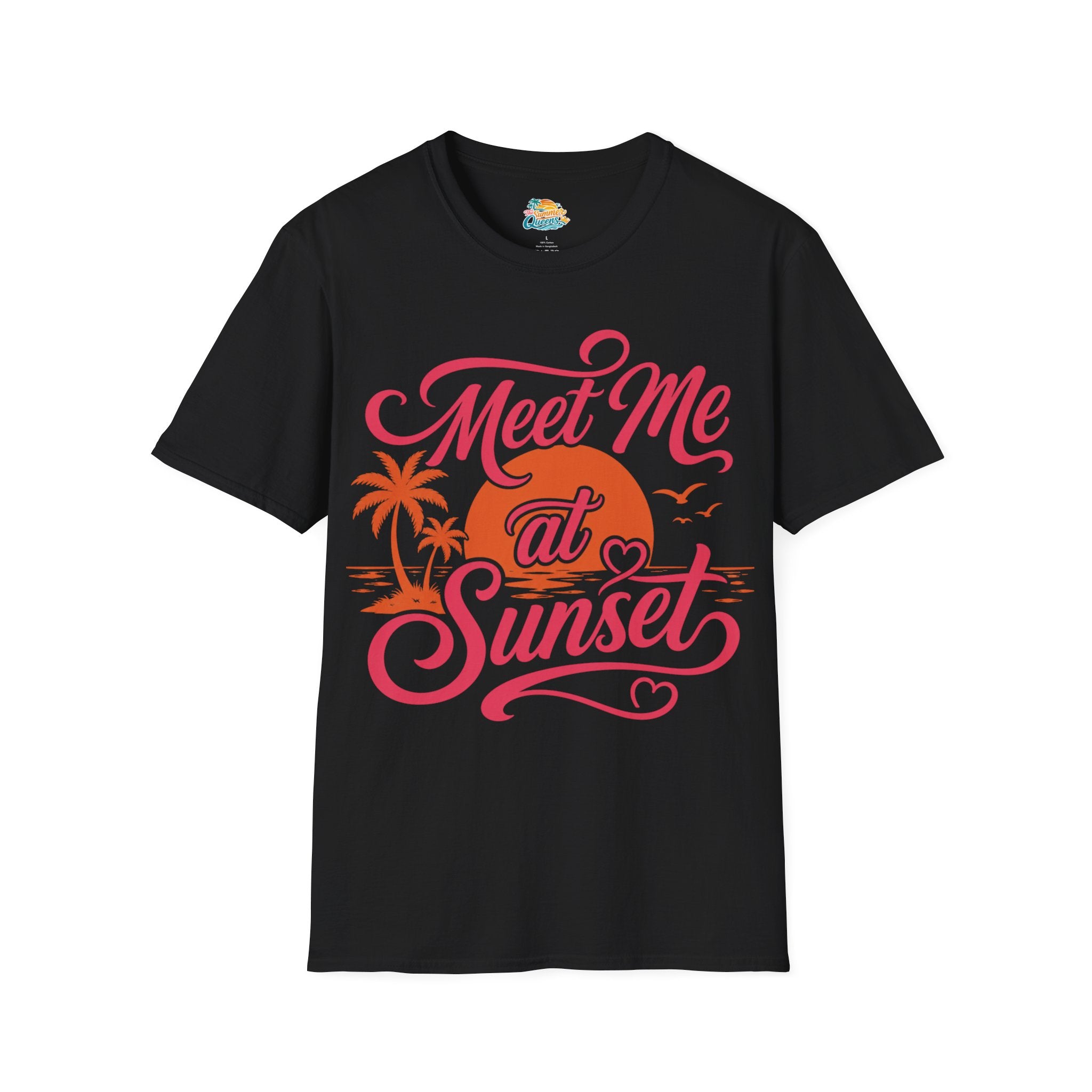 Meet Me at Sunset T-Shirt — Tropical Sunset Graphic Tee