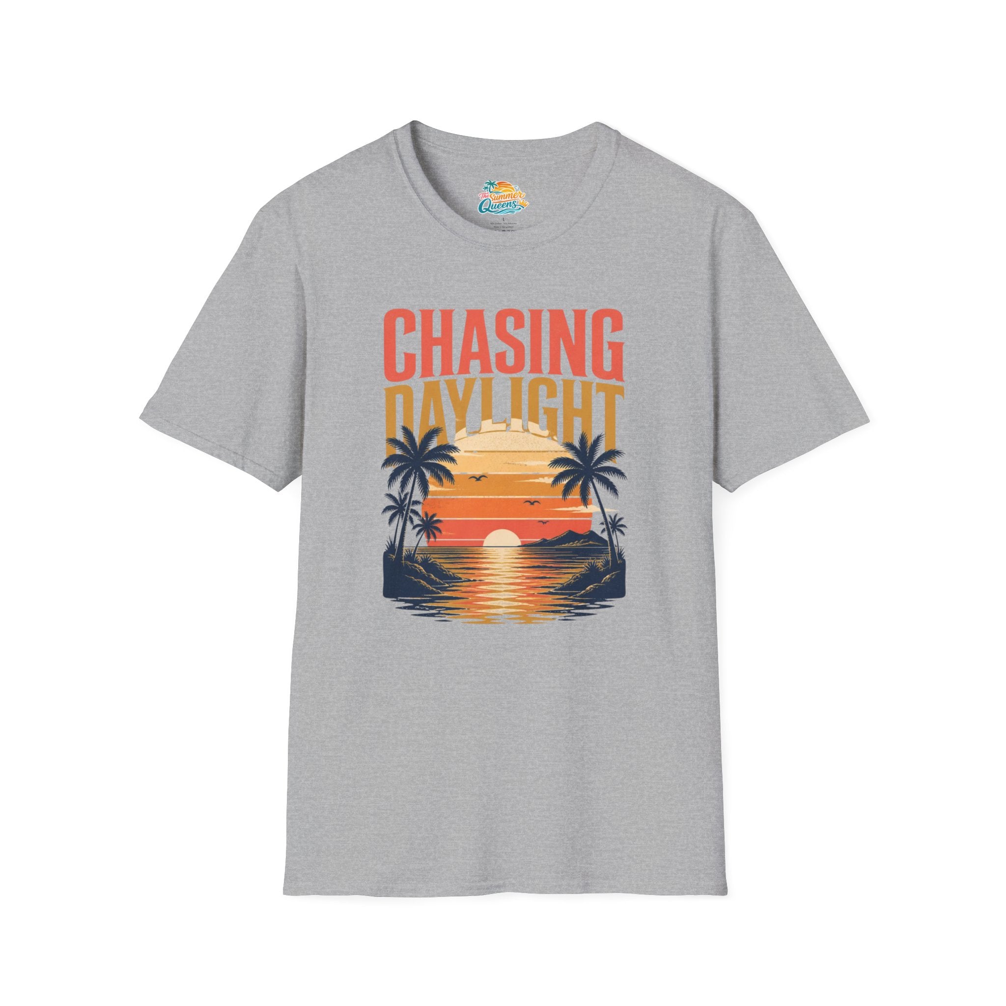 Chasing Daylight Sunset Beach T-Shirt
