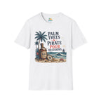 Palm Trees & Pirate Pour Decisions T-Shirt