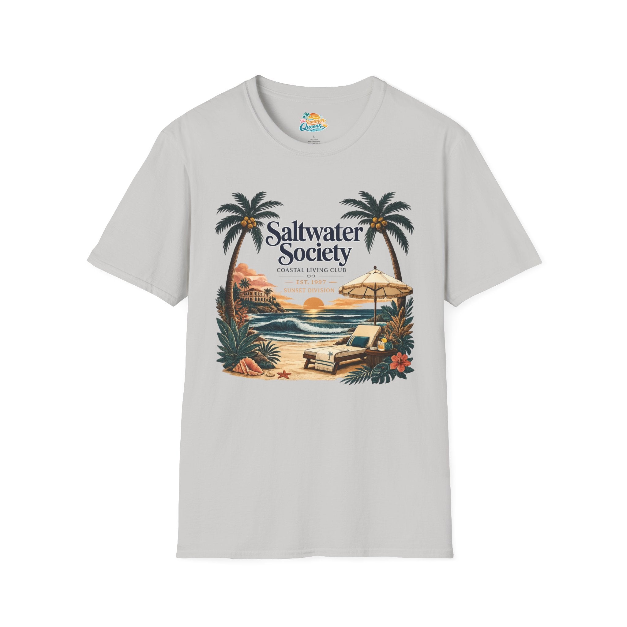 Saltwater Society Coastal Living T-Shirt