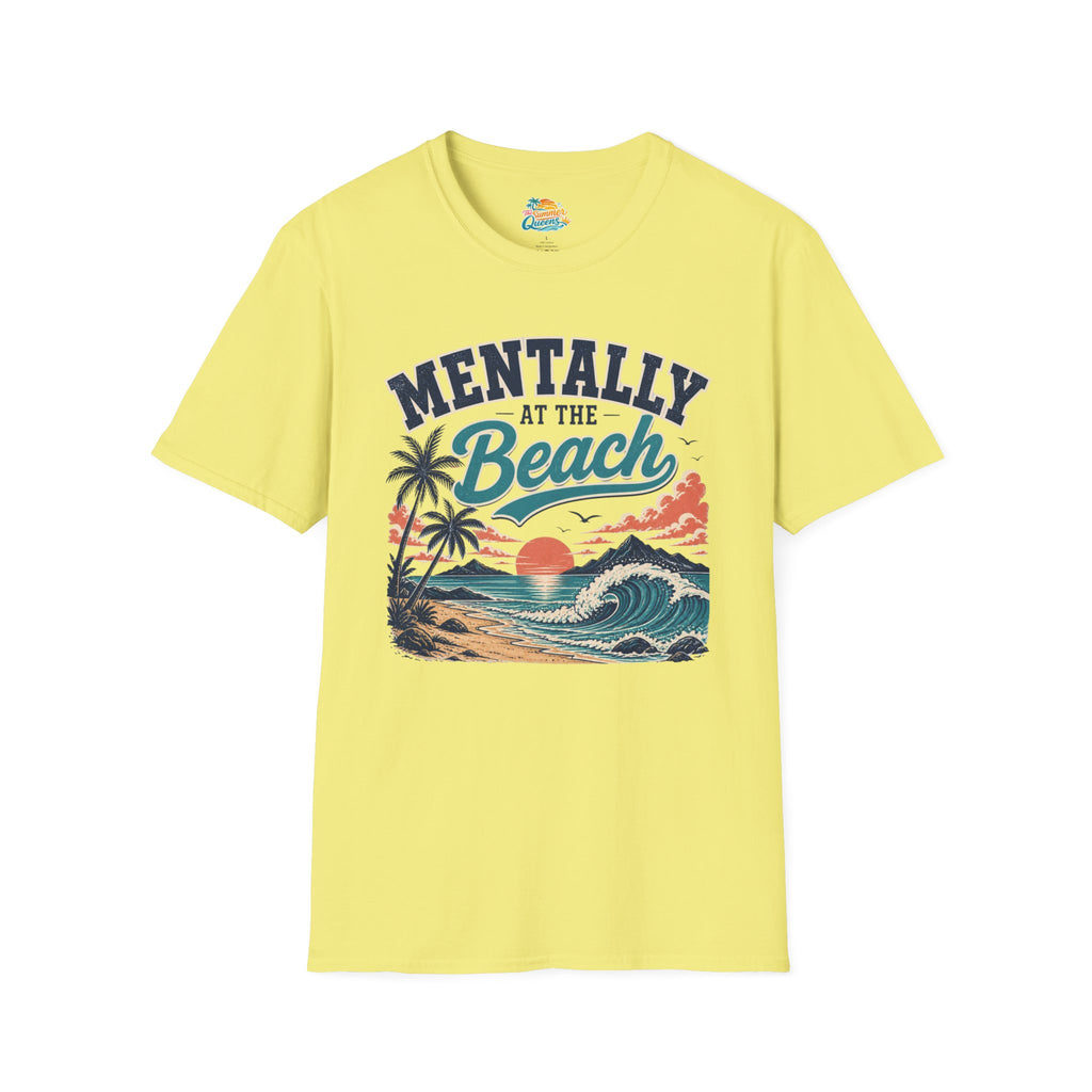 Mentally at the Beach Sunset T-Shirt