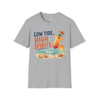 Low Tide, High Spirits Cocktail T-Shirt