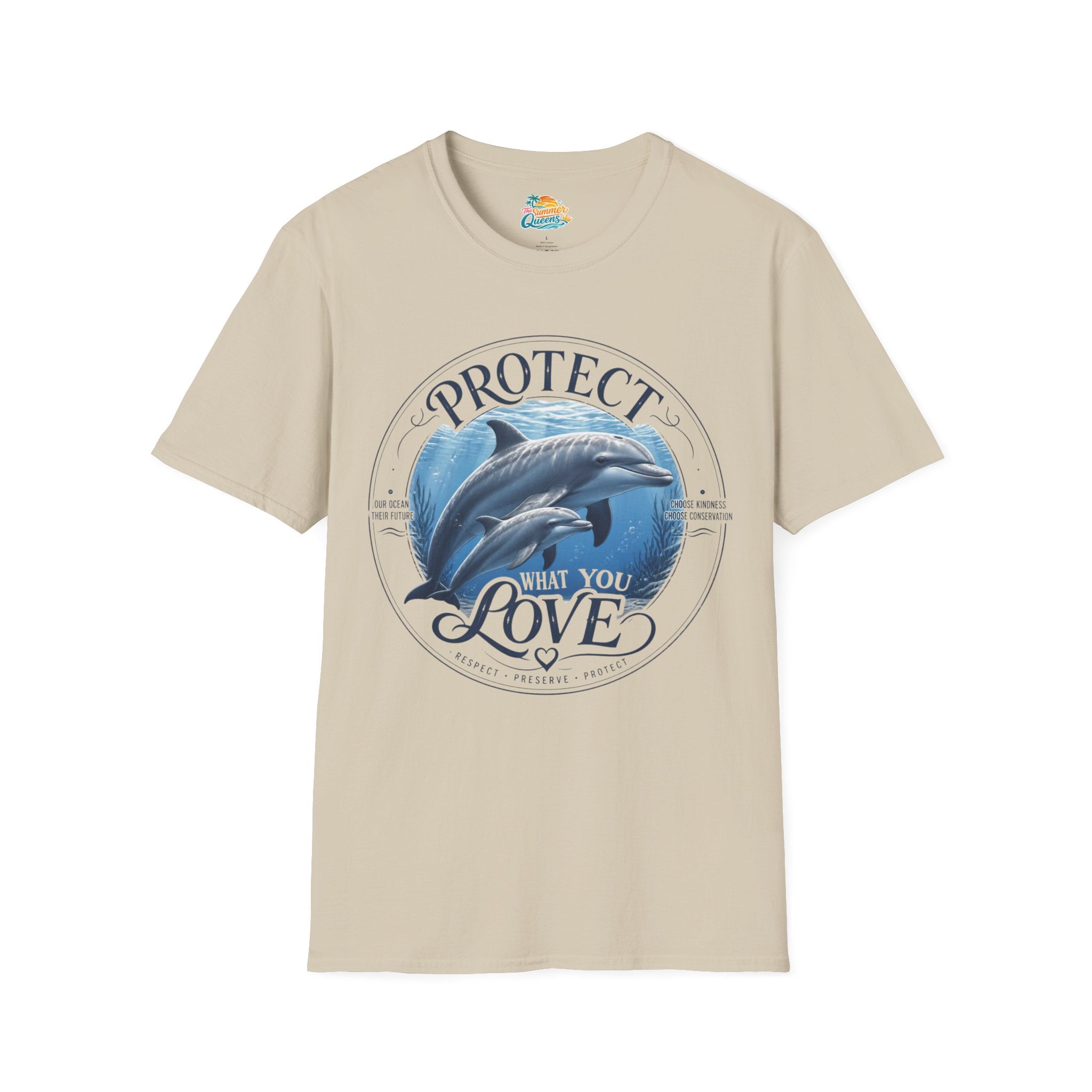 Protect What You Love Dolphin T-Shirt