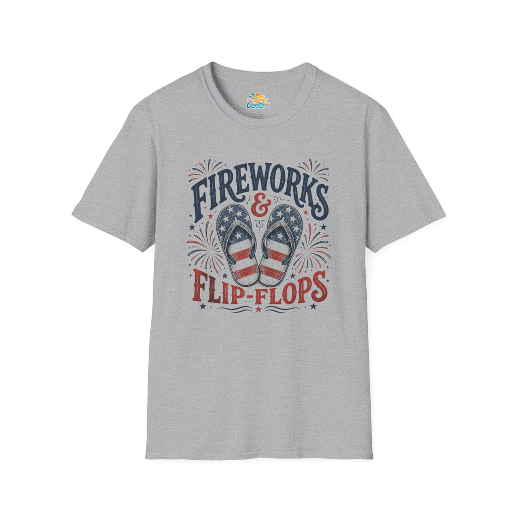 Fireworks & Flip-Flops T-Shirt