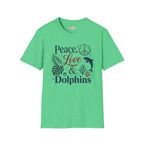 Peace, Love & Dolphins T-Shirt