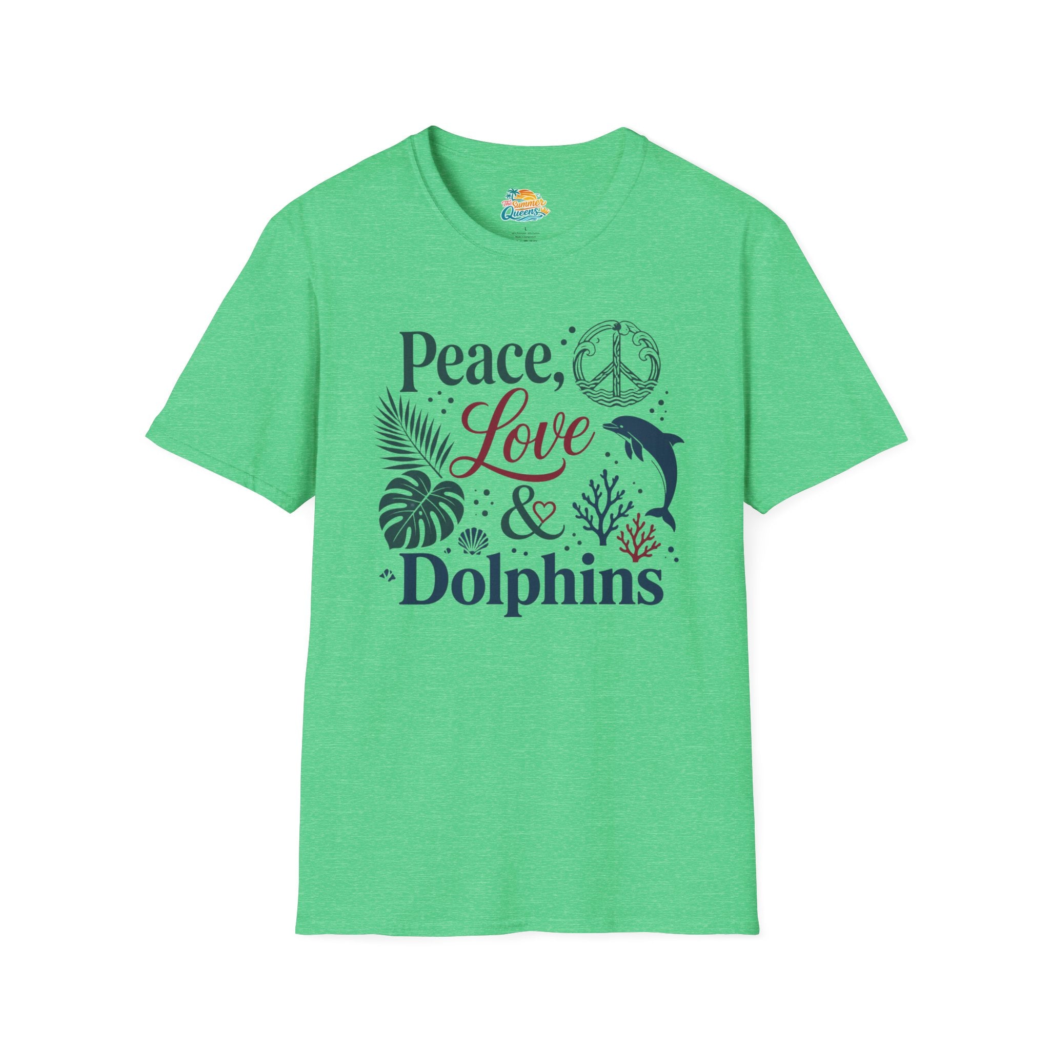 Peace, Love & Dolphins T-Shirt