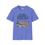 Stars, Stripes & Shorelines US Flag T-Shirt