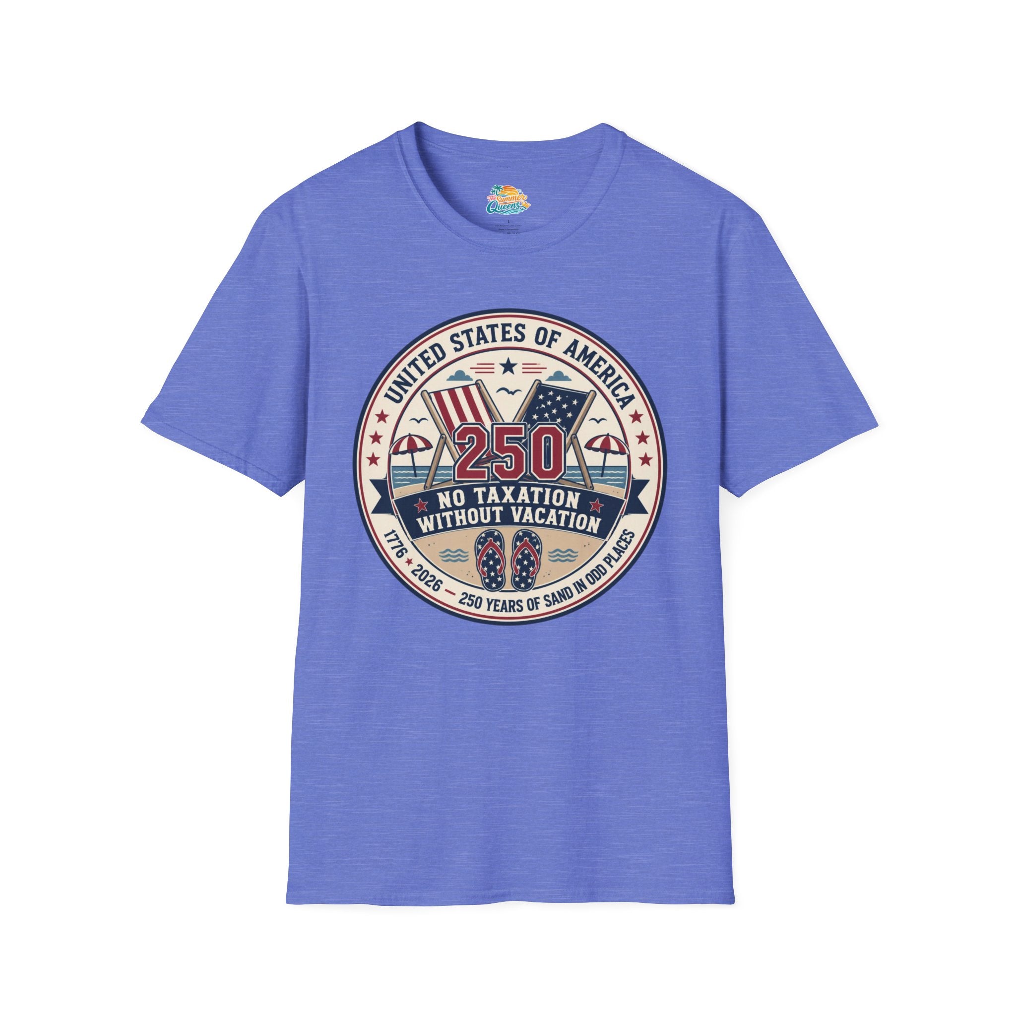 No Taxation Without Vacation T-Shirt