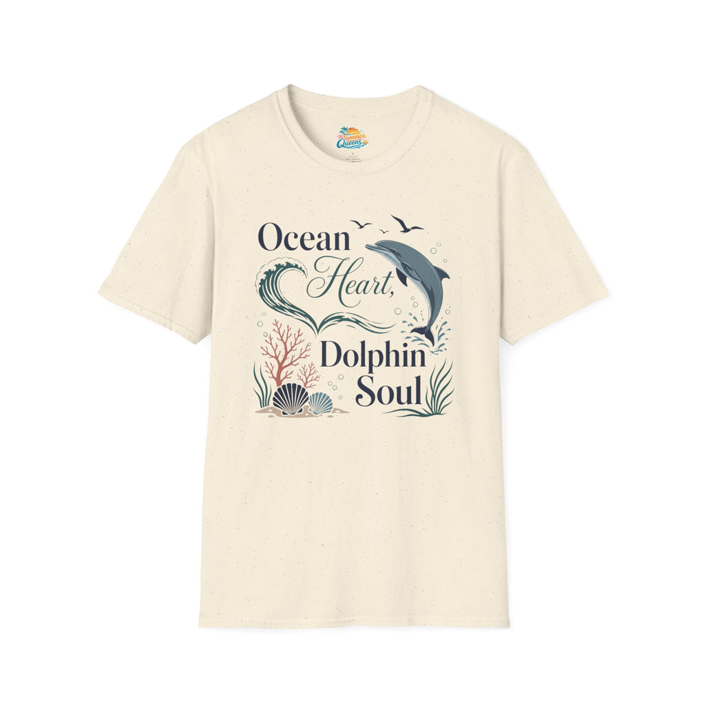 Ocean Heart Dolphin Soul T-Shirt
