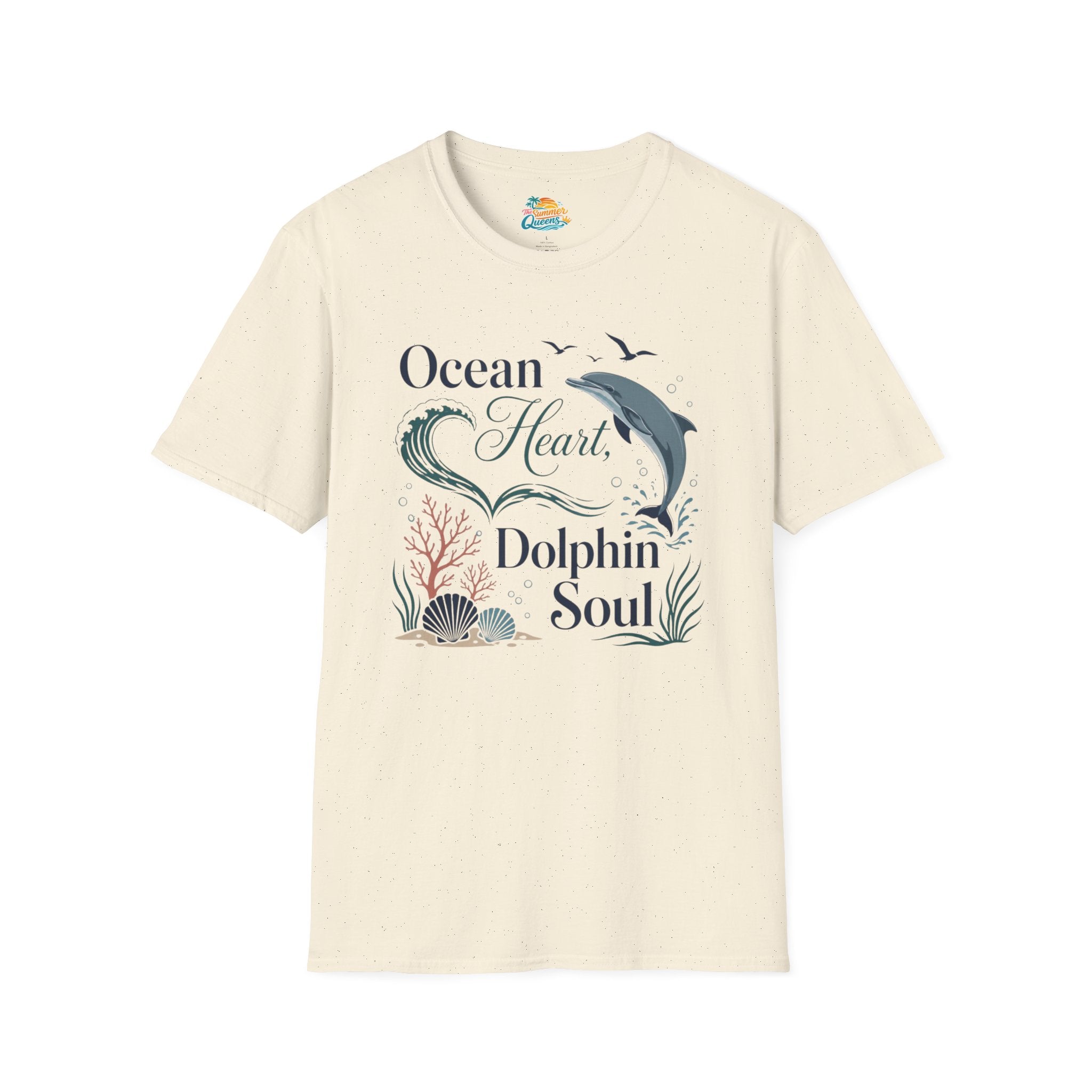 Ocean Heart Dolphin Soul T-Shirt