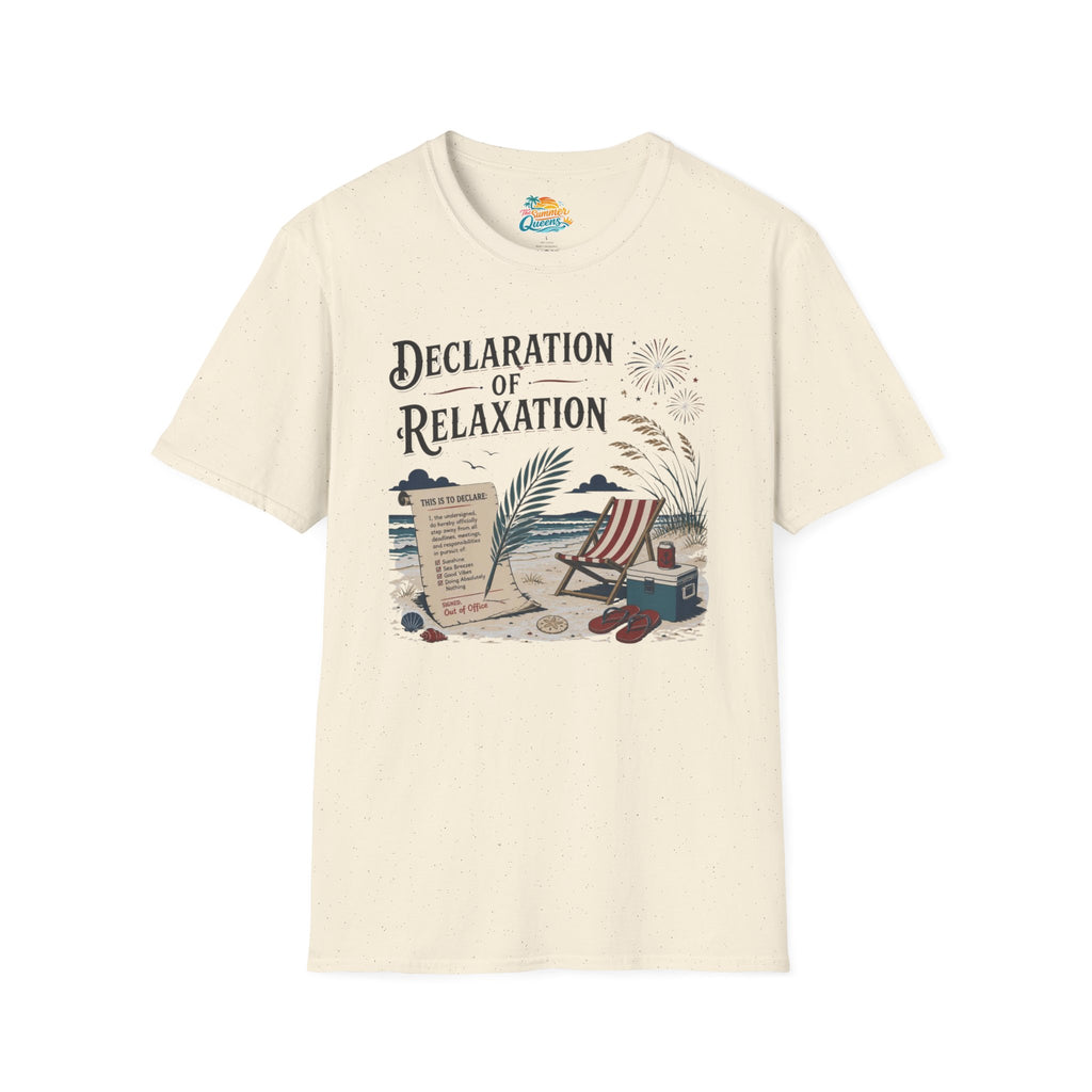 Declaration of Relaxation T-Shirt