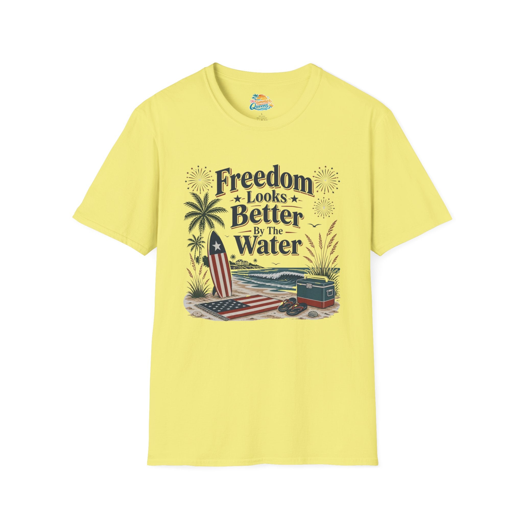 Freedom Looks Better by the Water T-Shirt