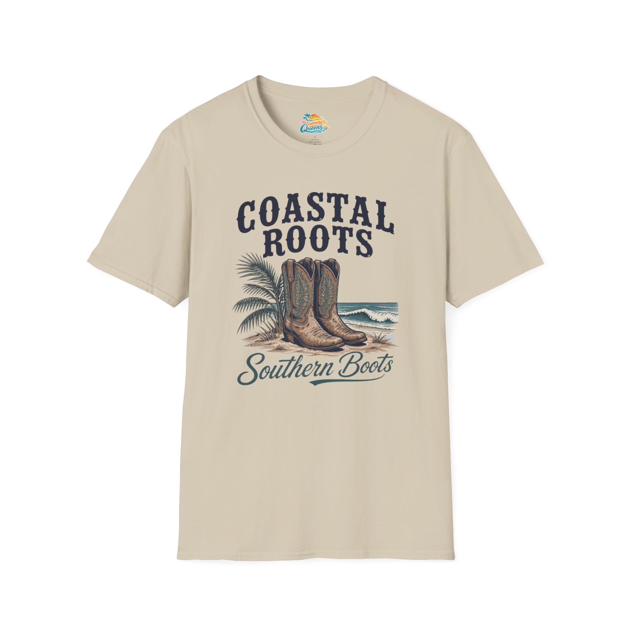 Coastal Roots Southern Boots T-Shirt