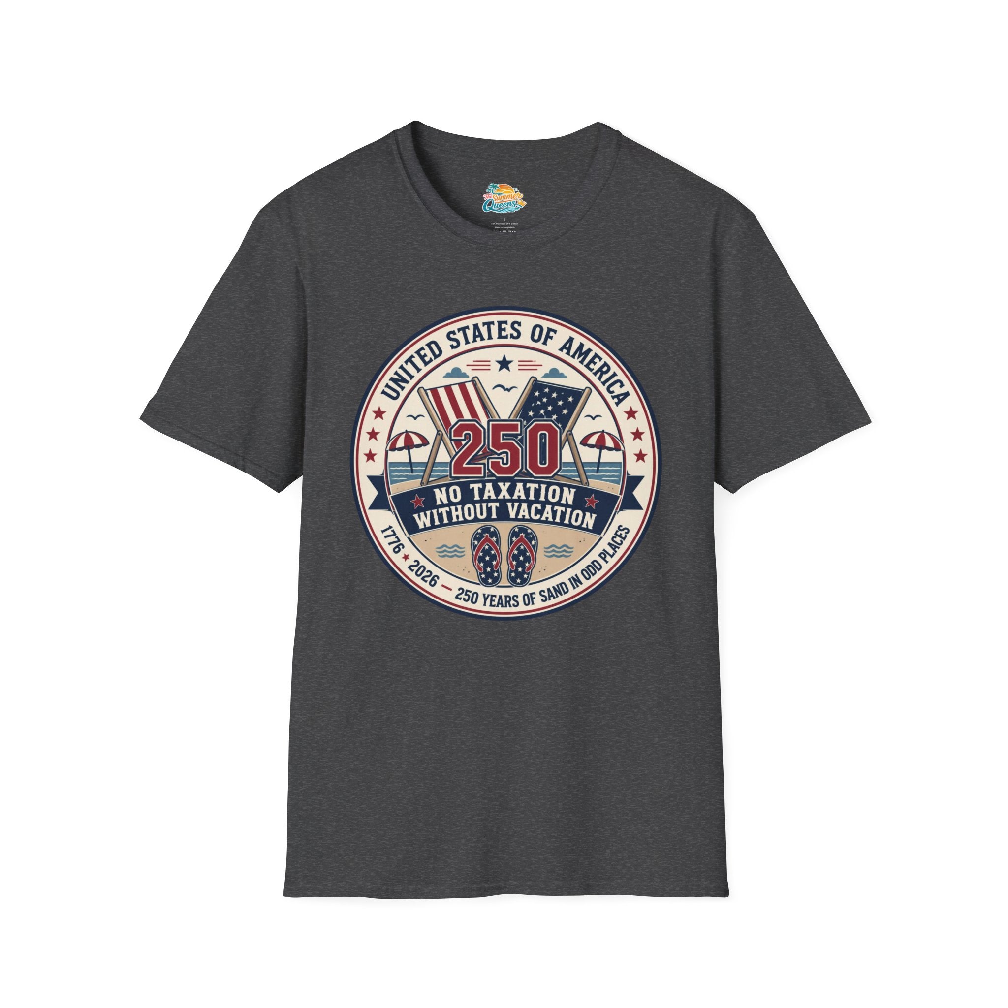 No Taxation Without Vacation T-Shirt