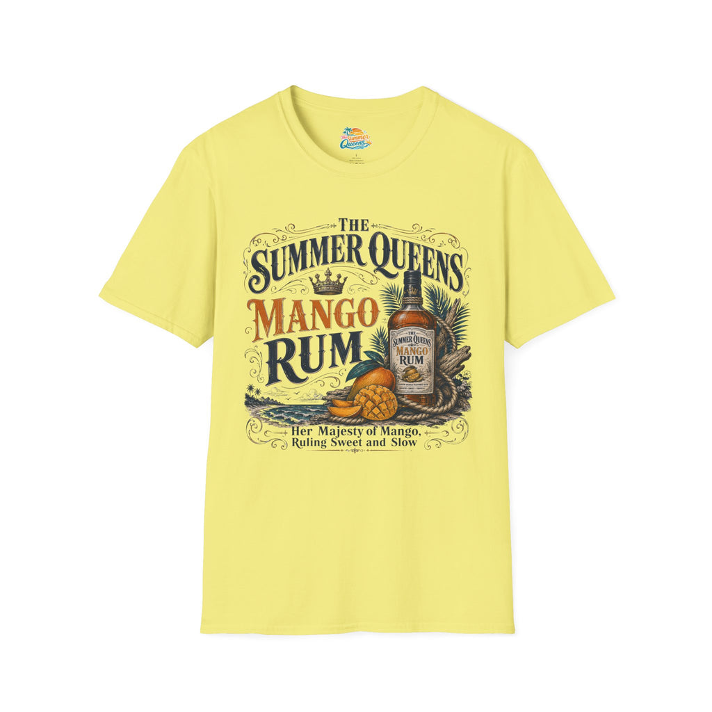 The Summer Queens Mango Rum Bottle T-Shirt
