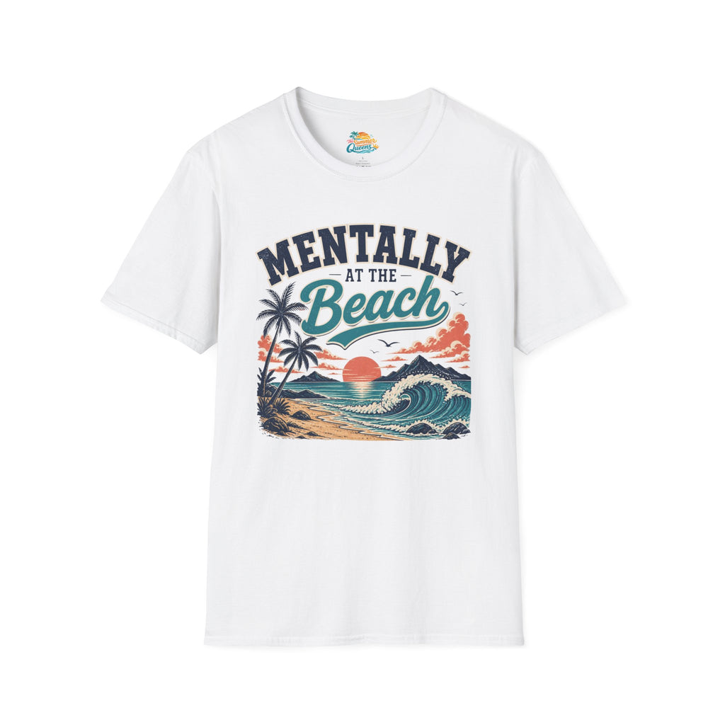 Mentally at the Beach Sunset T-Shirt