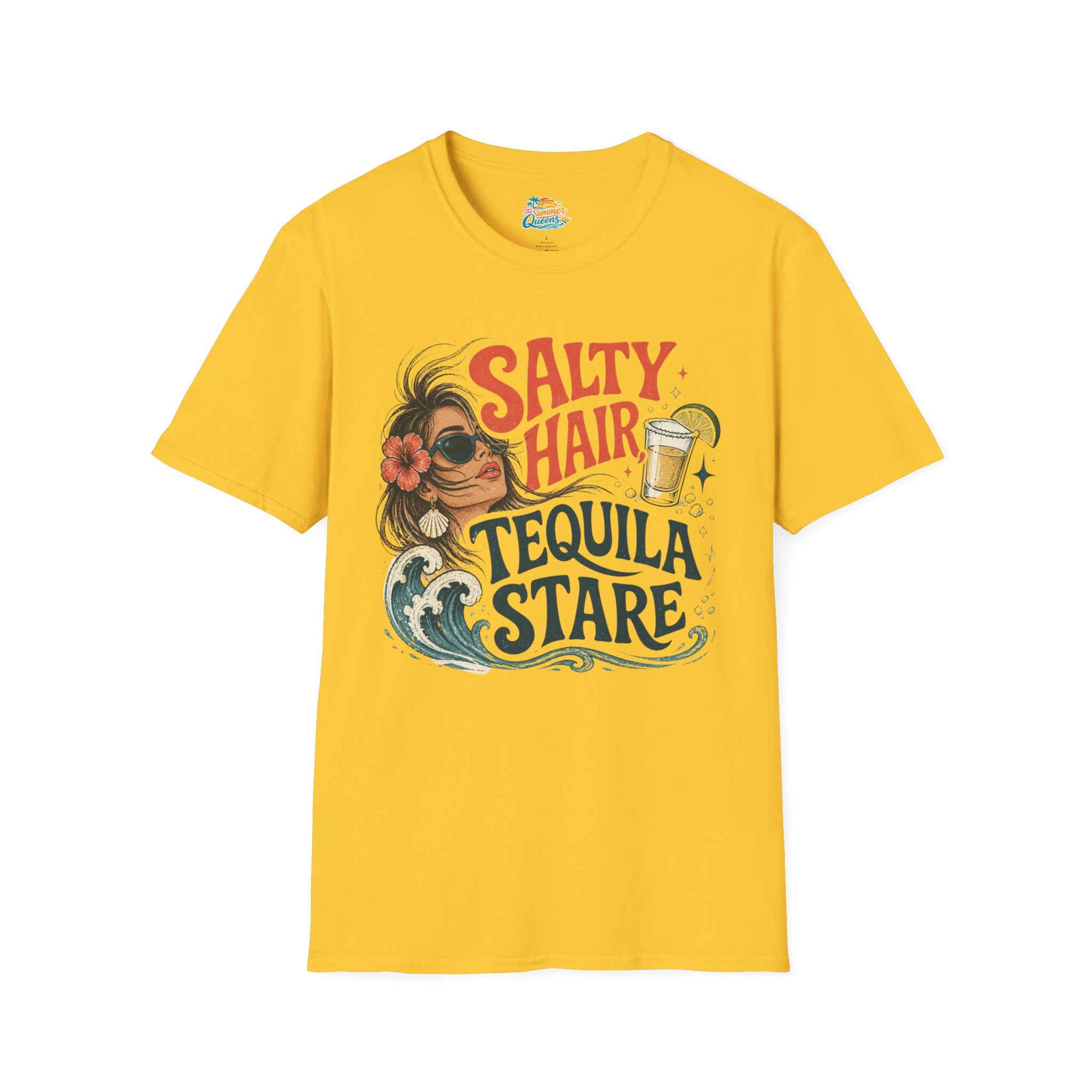Salty Hair Tequila Stare T-Shirt