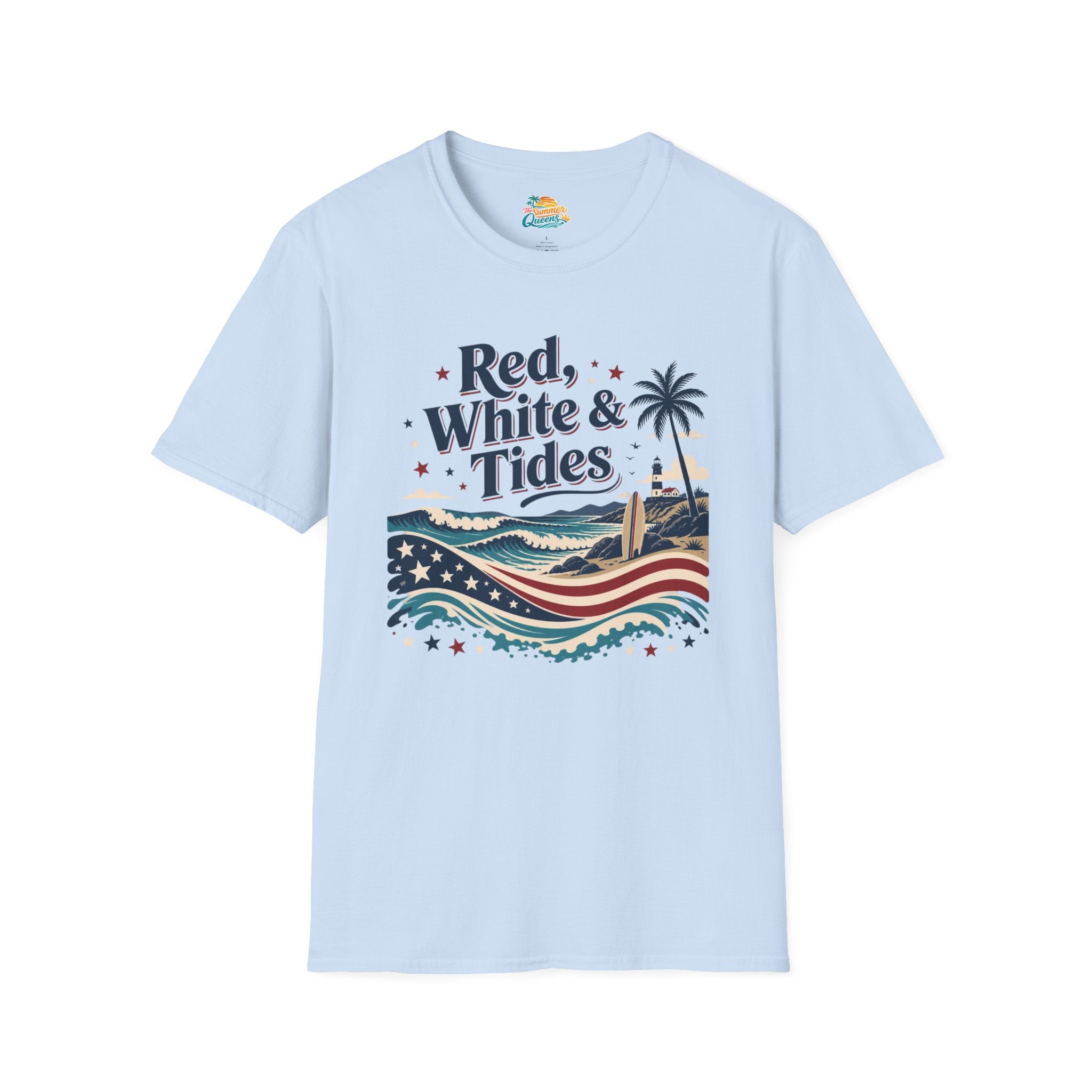 Red, White & Tides T-Shirt