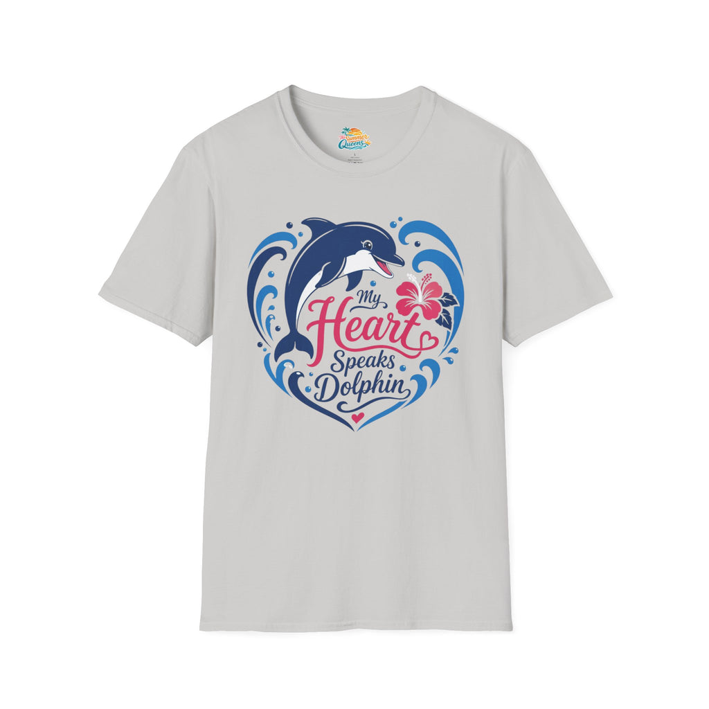 My Heart Speaks Dolphin T-Shirt