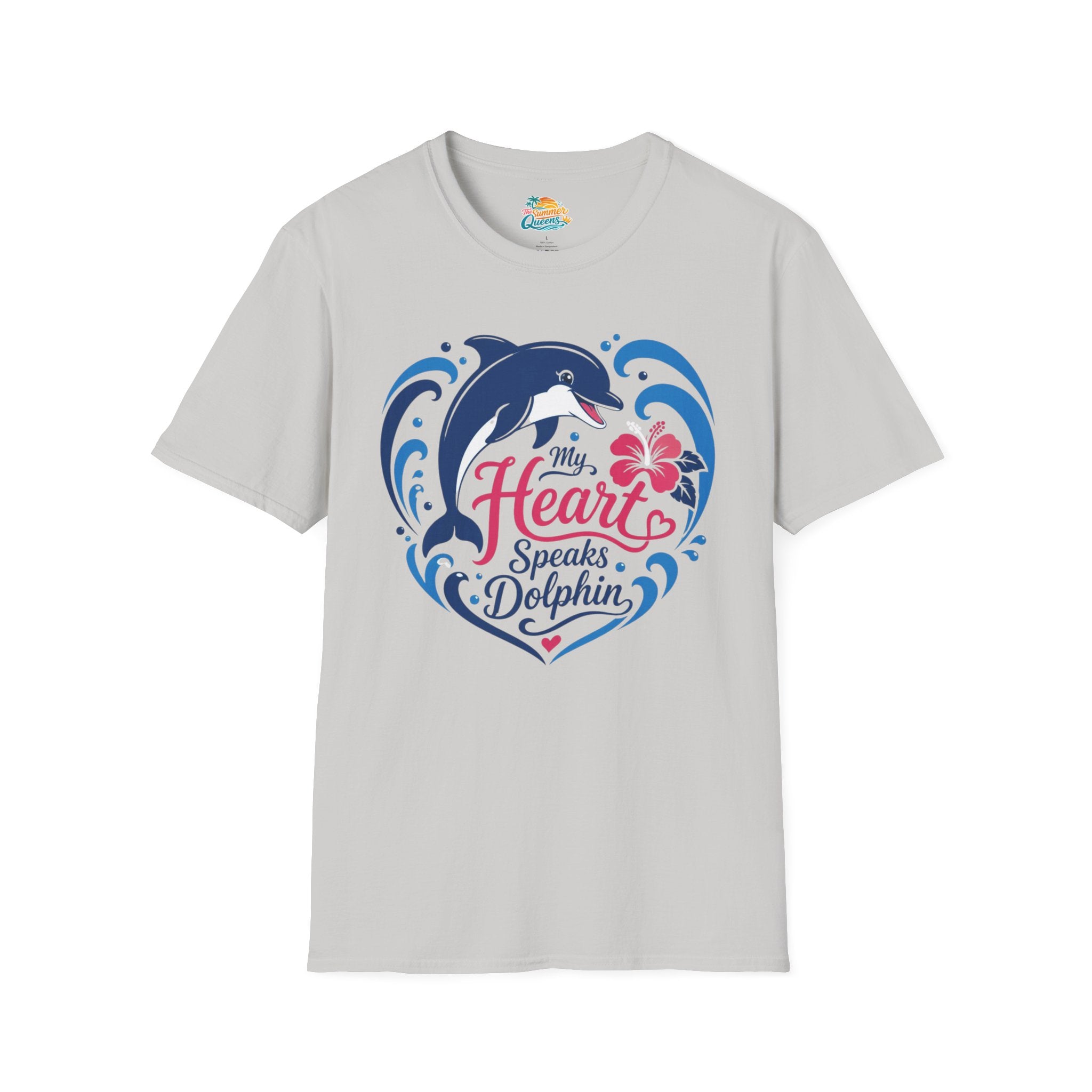 My Heart Speaks Dolphin T-Shirt