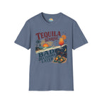 Tequila Sunrise Bad Decisions Later T-Shirt