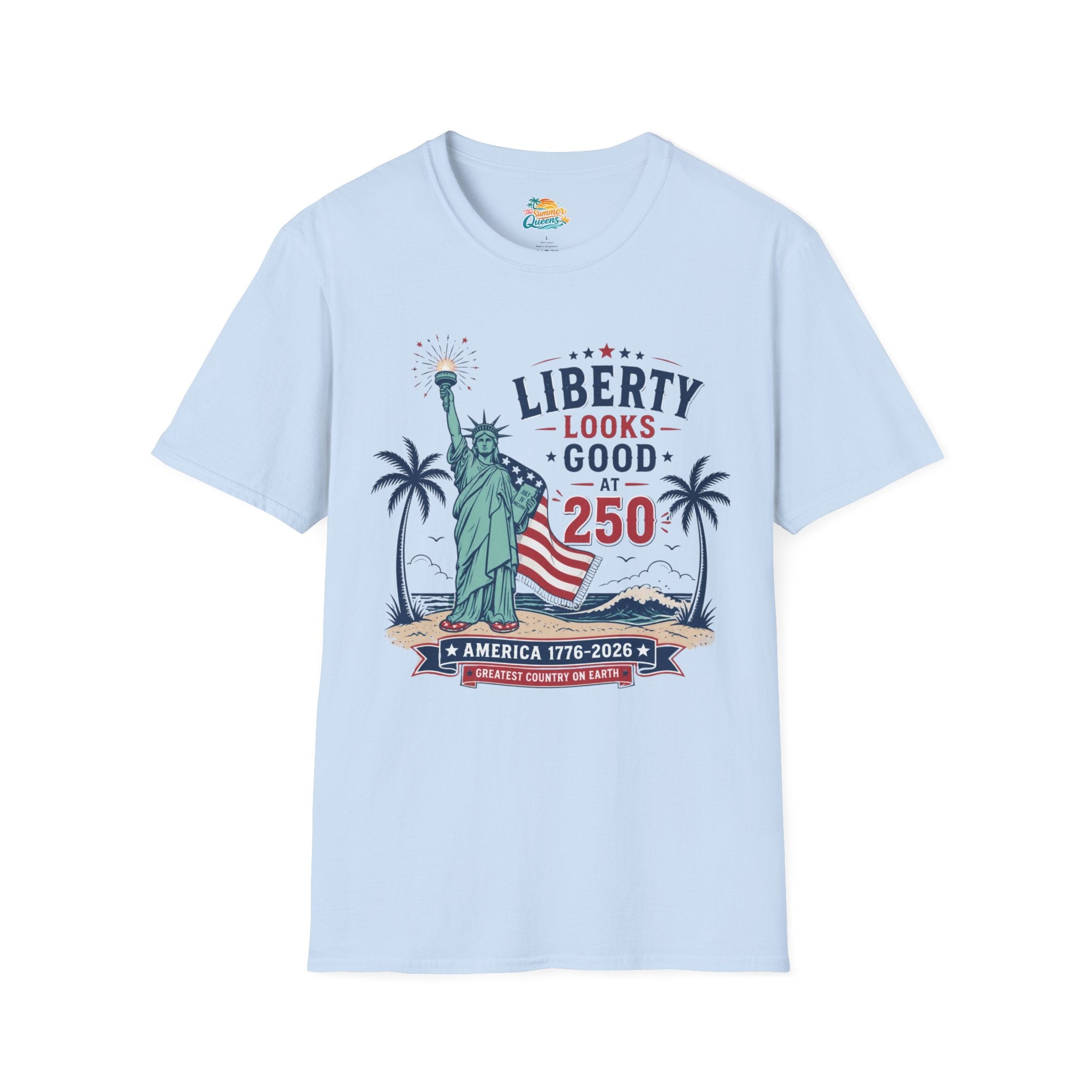 Liberty Looks Good at 250 T-Shirt