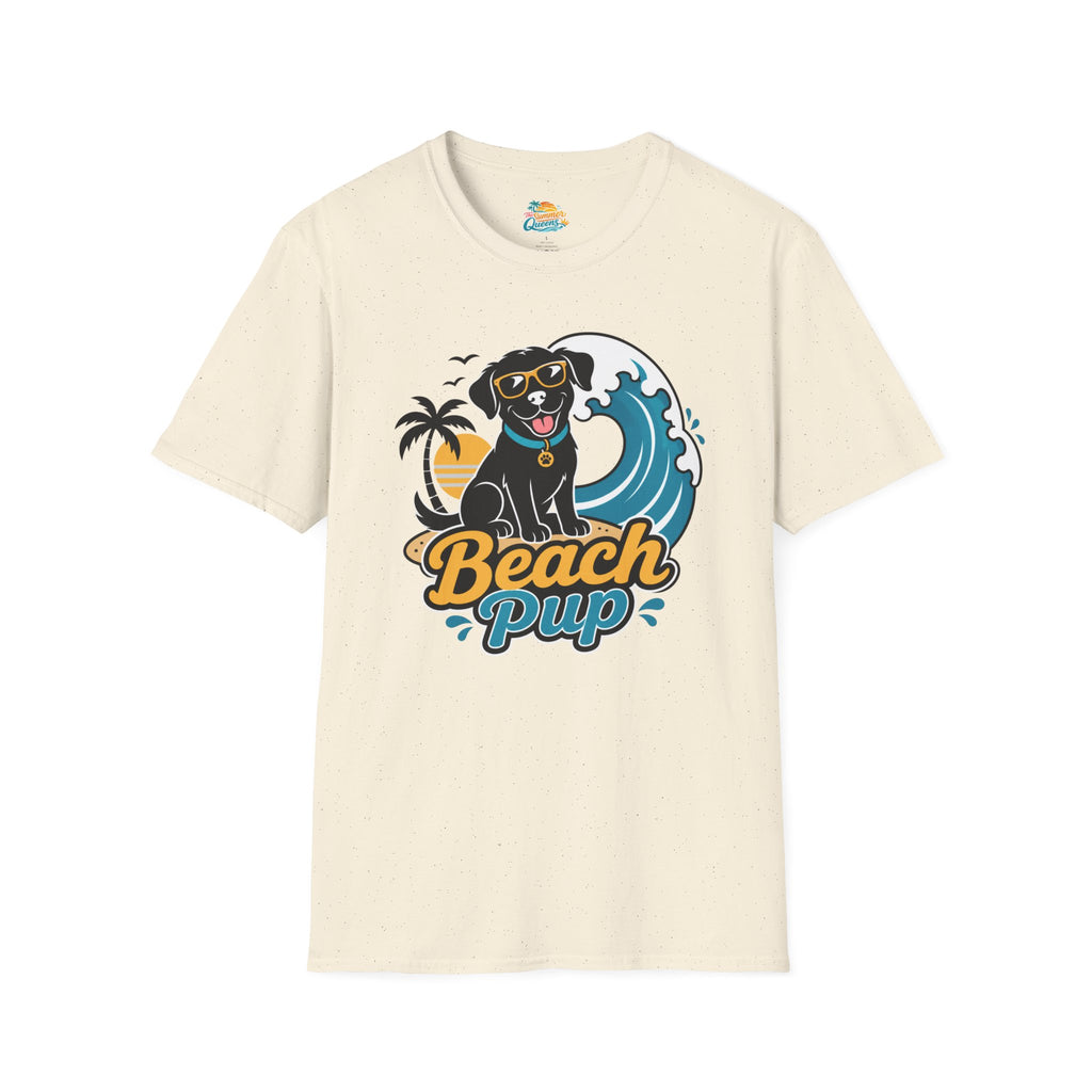 Beach Pup T-Shirt — Retro Surf Dog Graphic Tee
