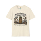 The Summer Queens Pineapple Rum Bottle T-Shirt
