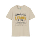 The Summer Queens Lemon Rum Label T-Shirt