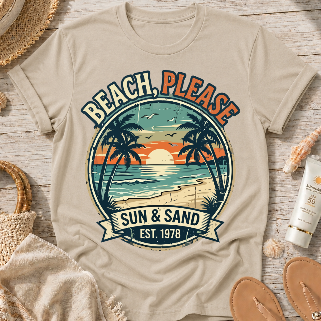 Beach, Please Sun T-Shirt