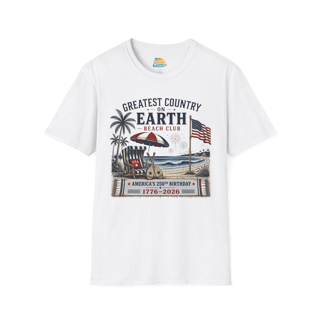 Greatest Country on Earth Beach Club T-Shirt