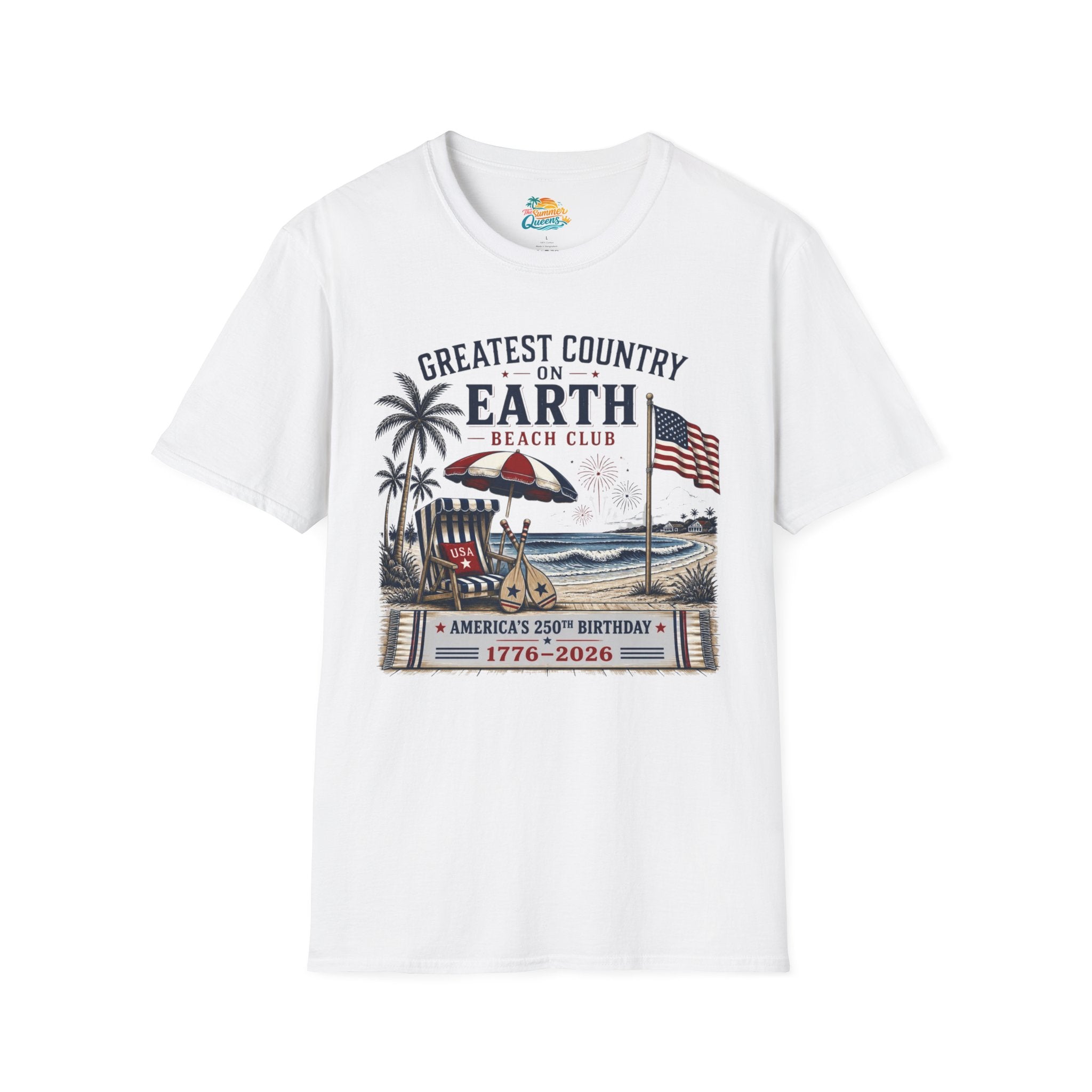 Greatest Country on Earth Beach Club T-Shirt