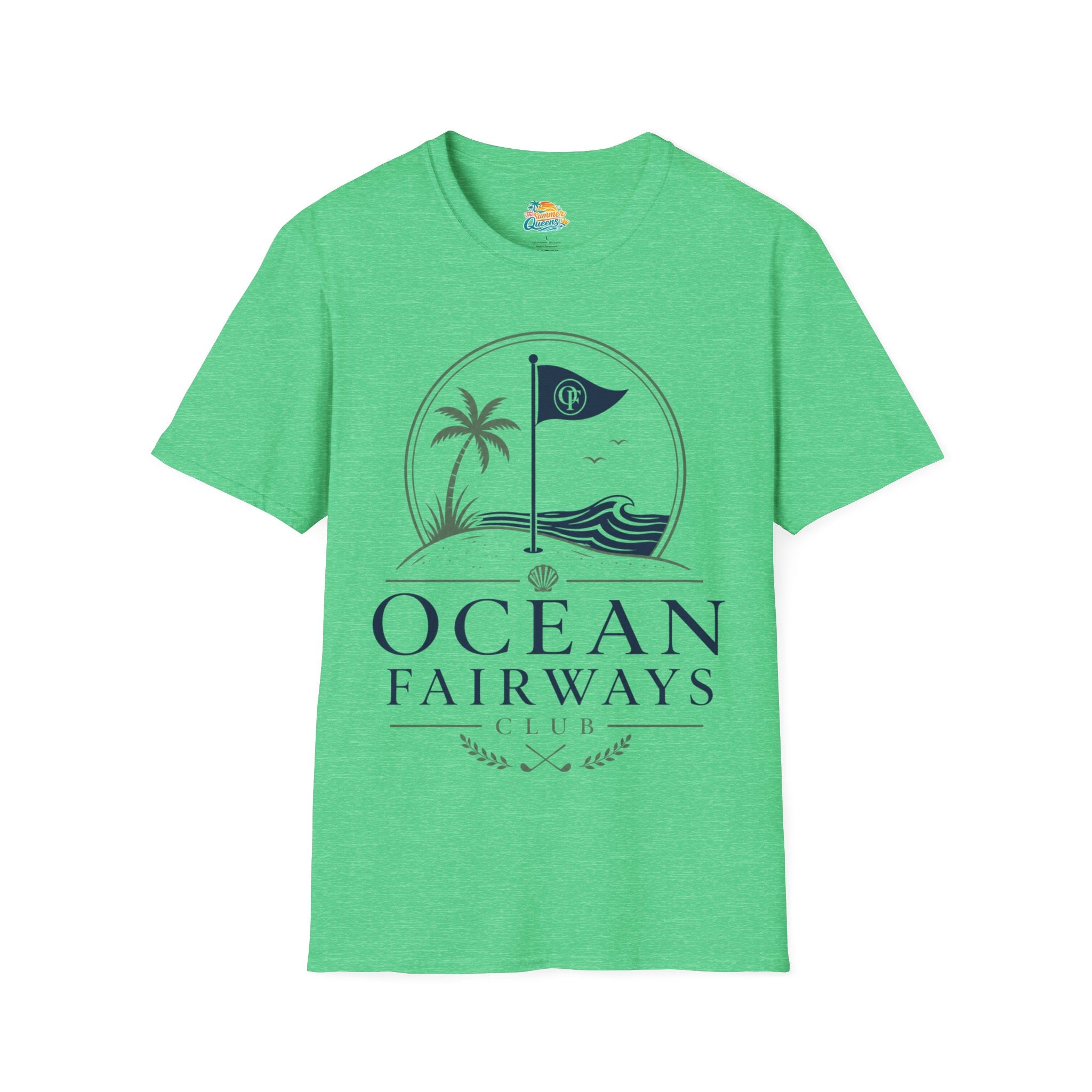 Ocean Fairways T-Shirt — Coastal Golf Club Graphic Tee