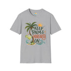Keep Palm & Margarita On T-Shirt
