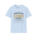 The Summer Queens Lemon Rum Label T-Shirt