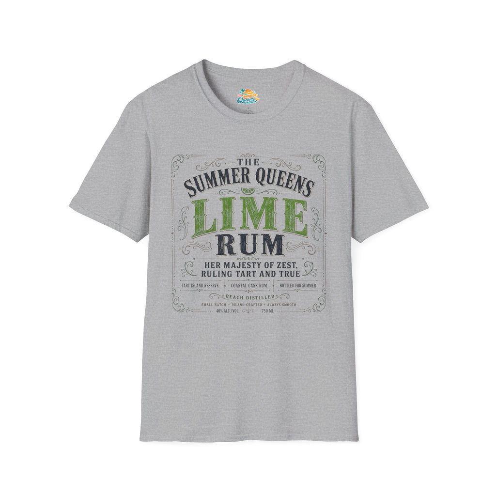 The Summer Queens Lime Rum Label T-Shirt