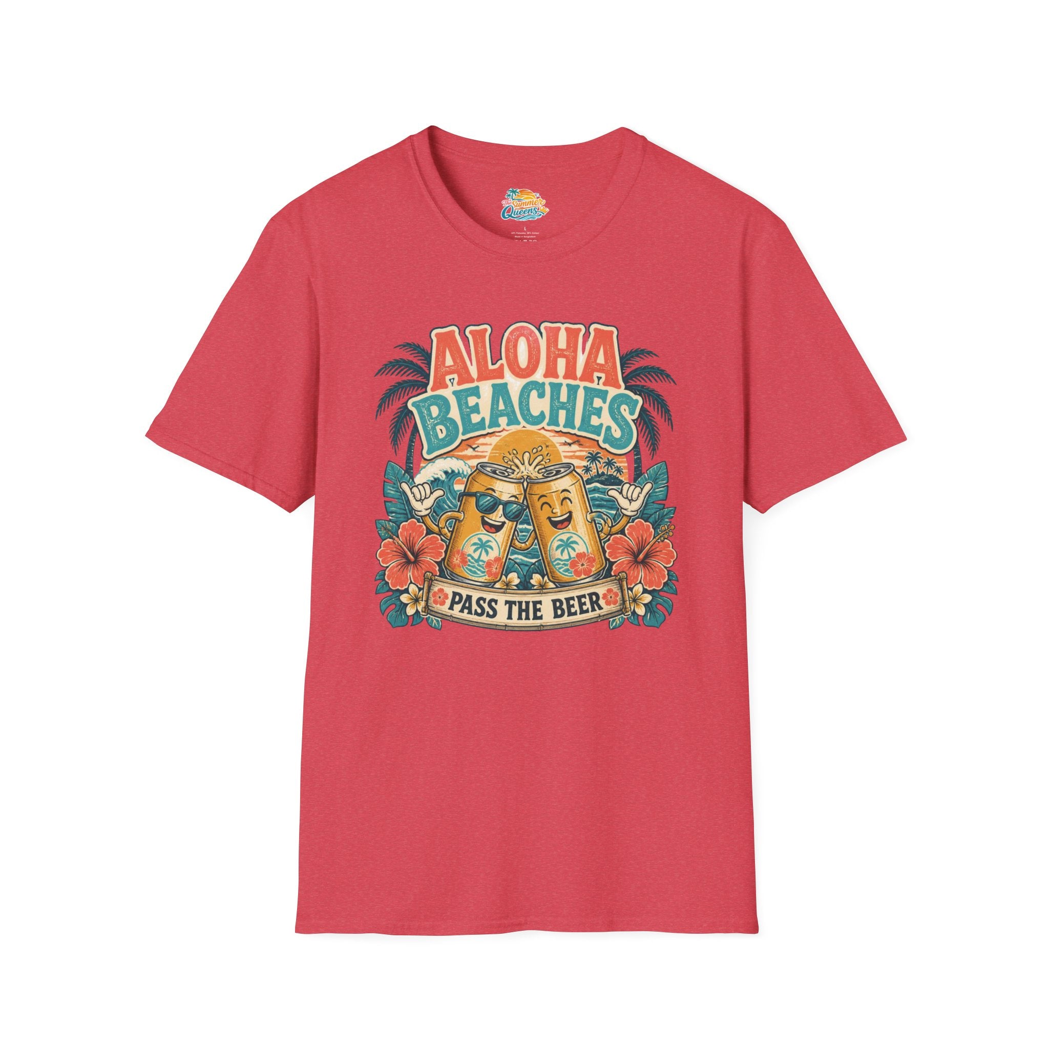 Aloha Beaches, Pass the Beer T-Shirt