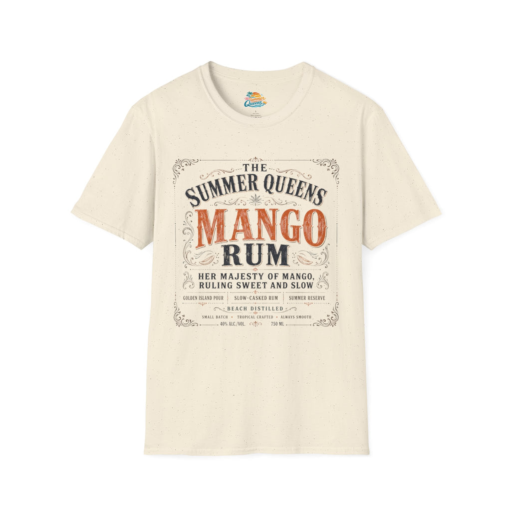 The Summer Queens Mango Rum Label T-Shirt